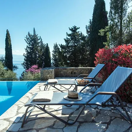 Elevate Your Corfu Retreat Lucky - Tranquil Hillside Oasis With Private Pool, Spectacular Sea Views, And Tailored Luxury Benitses (Corfu)