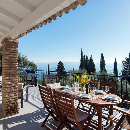 Elevate Your Corfu Retreat Lucky - Tranquil Hillside Oasis With Private Pool, Spectacular Sea Views, And Tailored Luxury Benitses (Corfu)