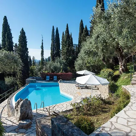 Villa Elevate Your Corfu Retreat Lucky - Tranquil Hillside Oasis With Private Pool, Spectacular Sea Views, And Tailored Luxury Benitses (Corfu)